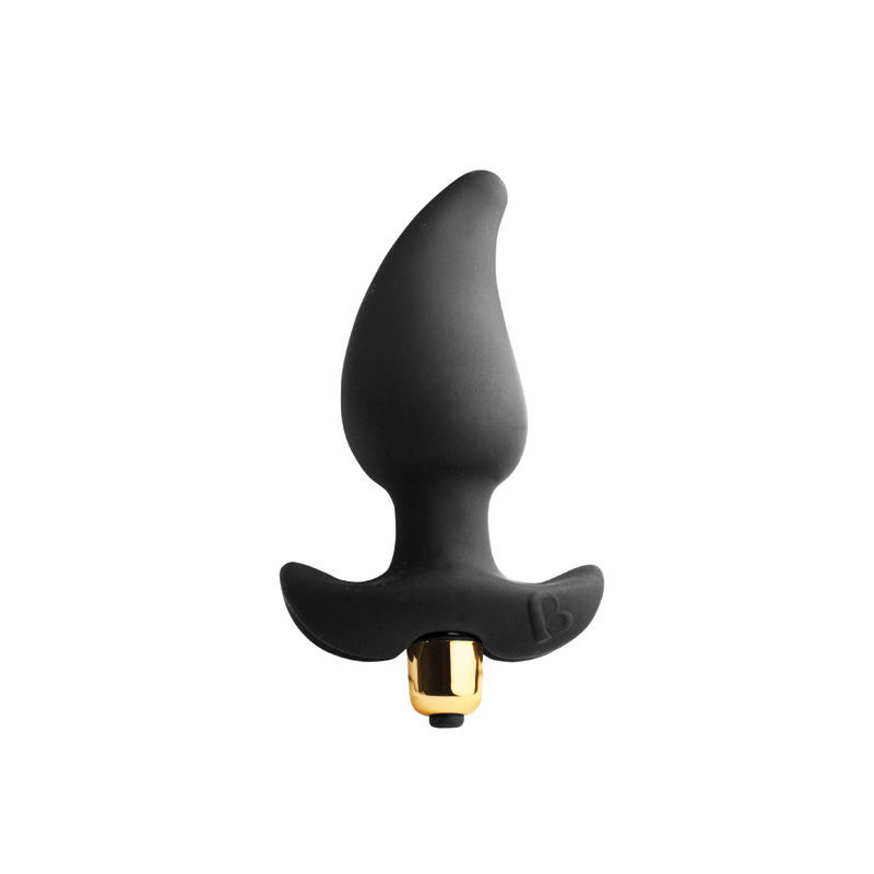 ROCKS OFF BUTT QUIVER ESTIMULADOR DEL PUNTO P 7 VELOCIDADES NEGRO