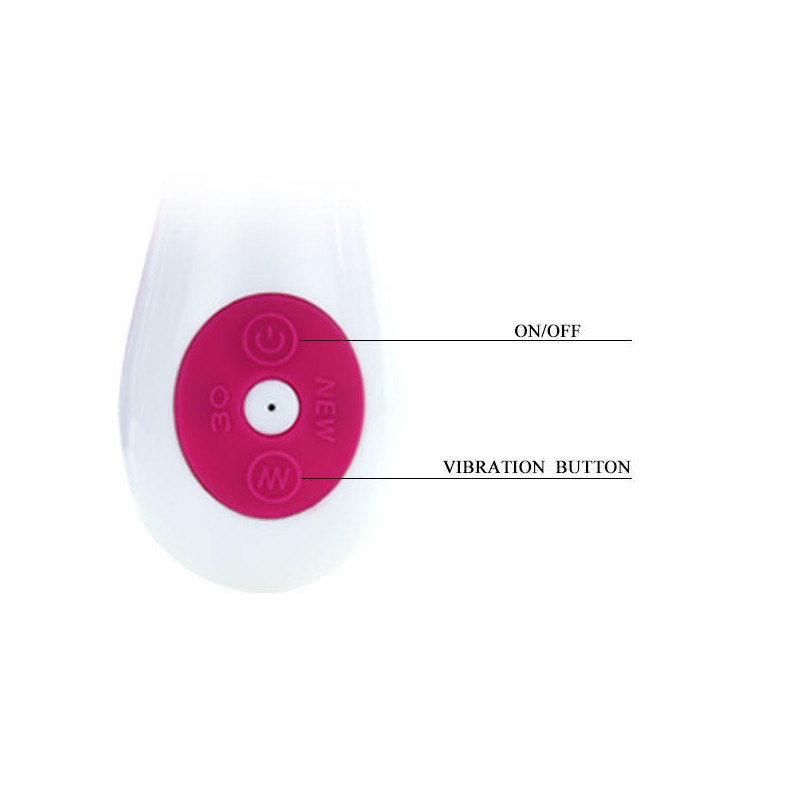 PRETTY LOVE FLIRTATION VIBRADOR CON ESTIMULADOR FELIX