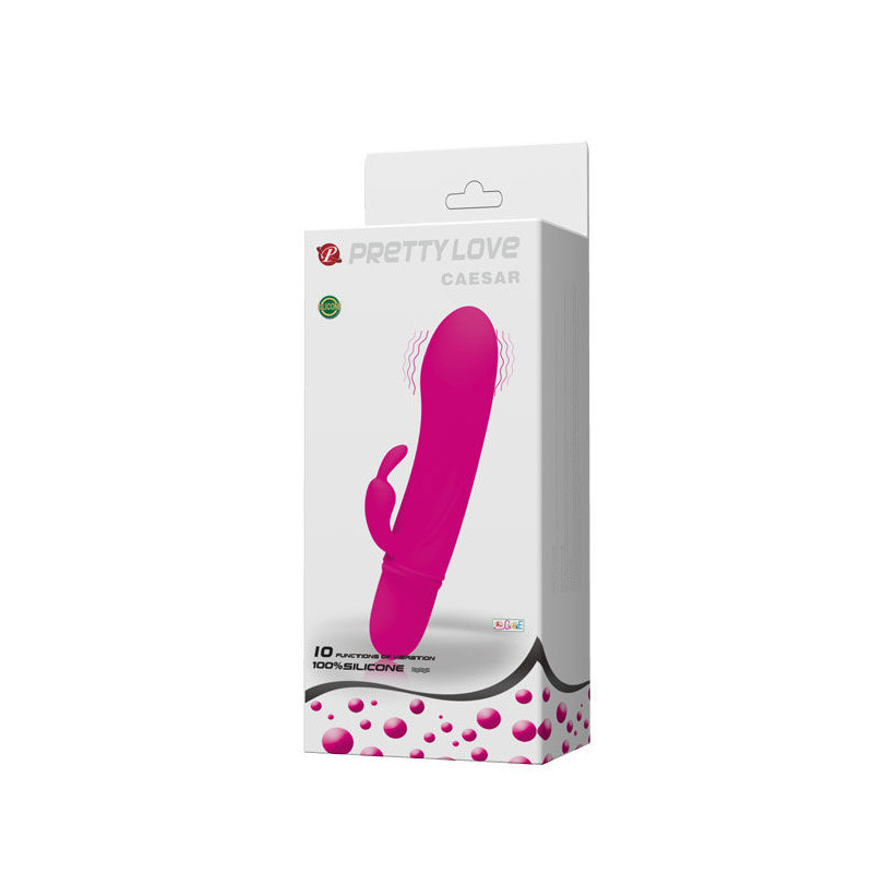 PRETTY LOVE FLIRTATION VIBRADOR CON RABBIT CAESAR