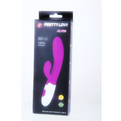 PRETTY LOVE FLIRTATION VIBRADOR CON ESTIMULADOR CLITORIS ALVIS 2