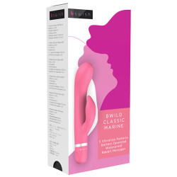 B SWISH BWILD CLASSIC MARINE RABBIT VIBRATOR GUAVA 2