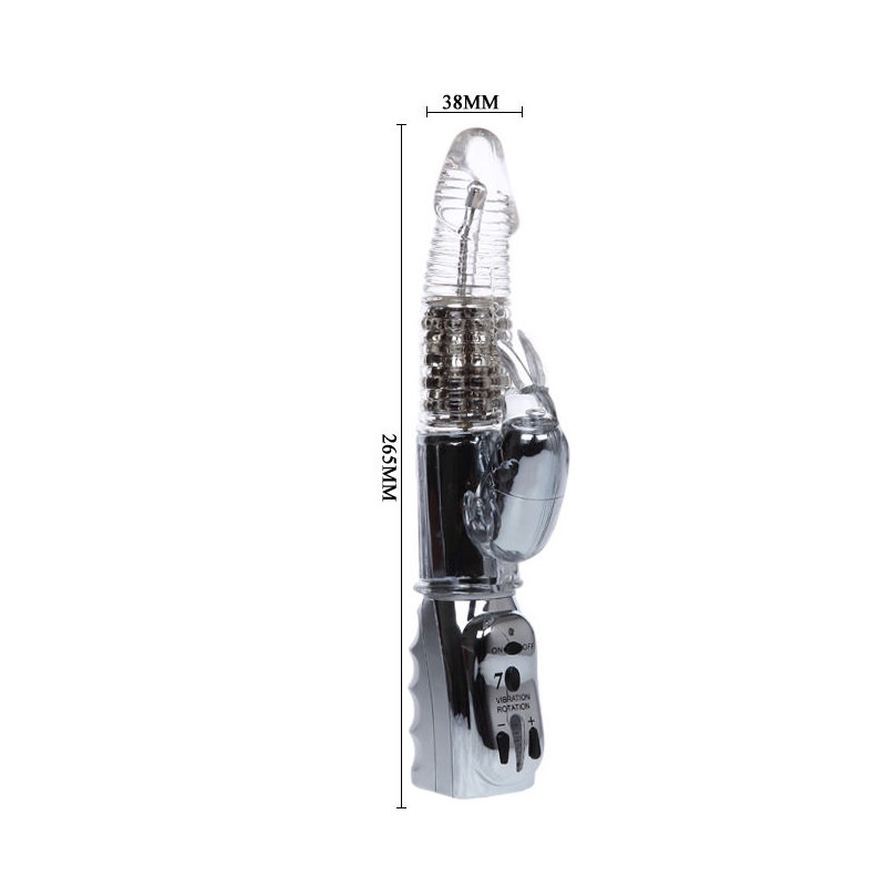 BAILE AMOUR MISSILE ROTADOR TRANSPARENTE 265 CM