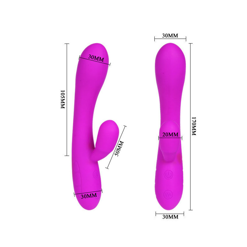 PRETTY LOVE SMART VICTOR VIBRADOR CON ESTIMULADOR CLITORIS