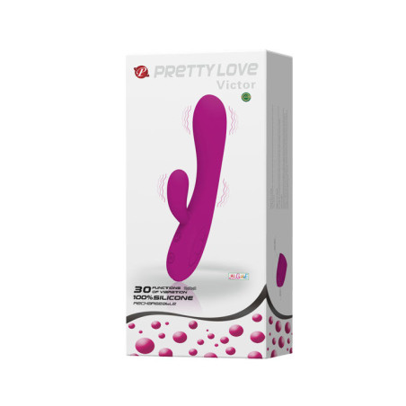 PRETTY LOVE SMART VICTOR VIBRADOR CON ESTIMULADOR CLITORIS