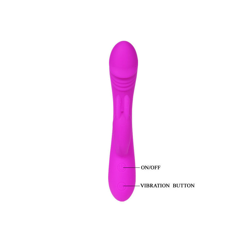 PRETTY LOVE SMART VIBRADOR CON RABBIT 30 MODOS HUNTER