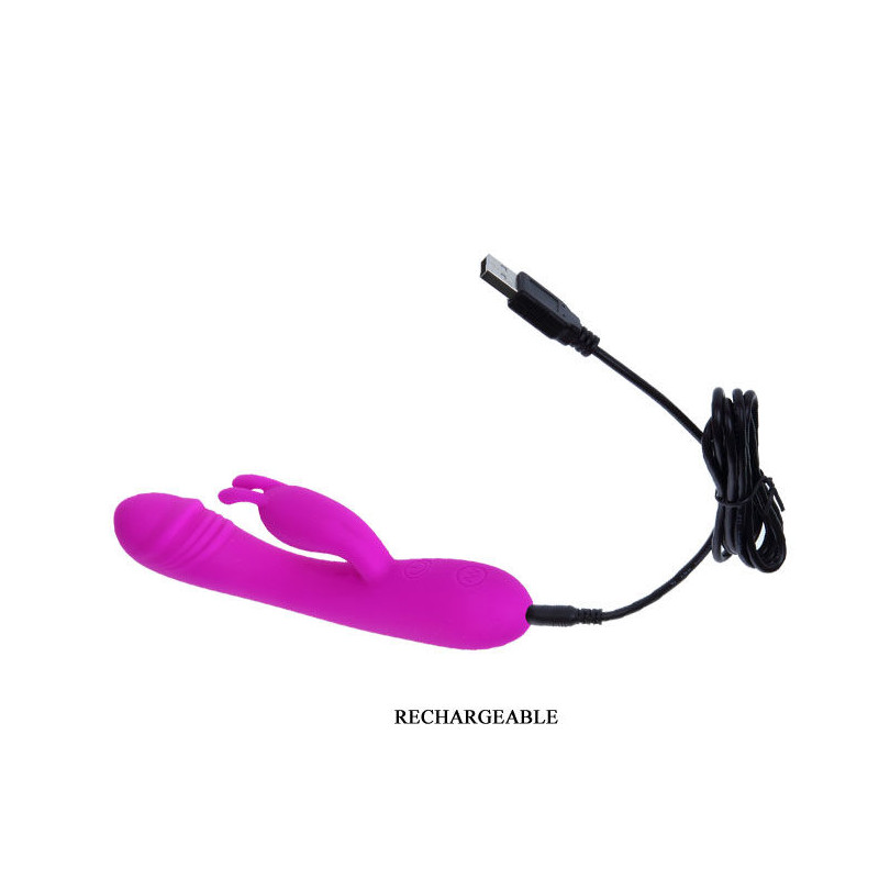 PRETTY LOVE SMART VIBRADOR CON RABBIT 30 MODOS HUNTER
