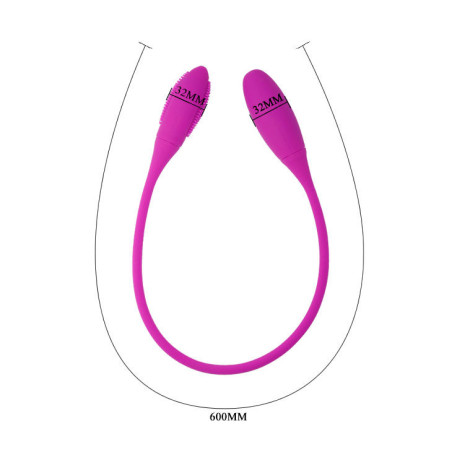 PRETTY LOVE SNAKY DELUXE VIBRADOR 7 V