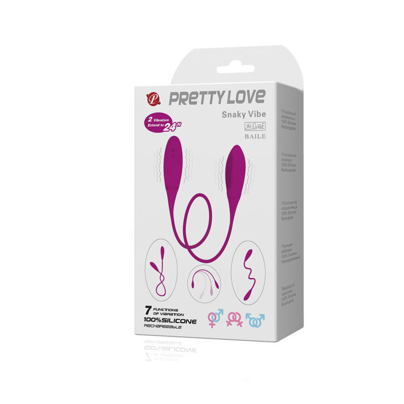 PRETTY LOVE SNAKY DELUXE VIBRADOR 7 V