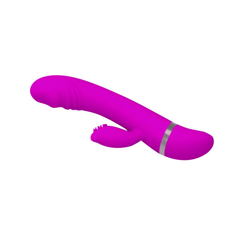PRETTY LOVE FLIRTATION VIBRADOR CON RABBIT DAVID