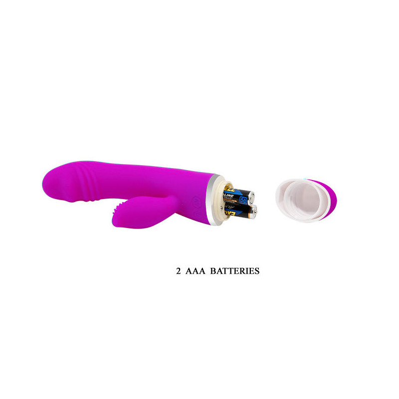 PRETTY LOVE FLIRTATION VIBRADOR CON RABBIT DAVID