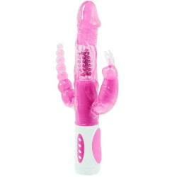 BAILE PRETTY BUNNY TRIPLE VIBRATOR ROTATOR 2