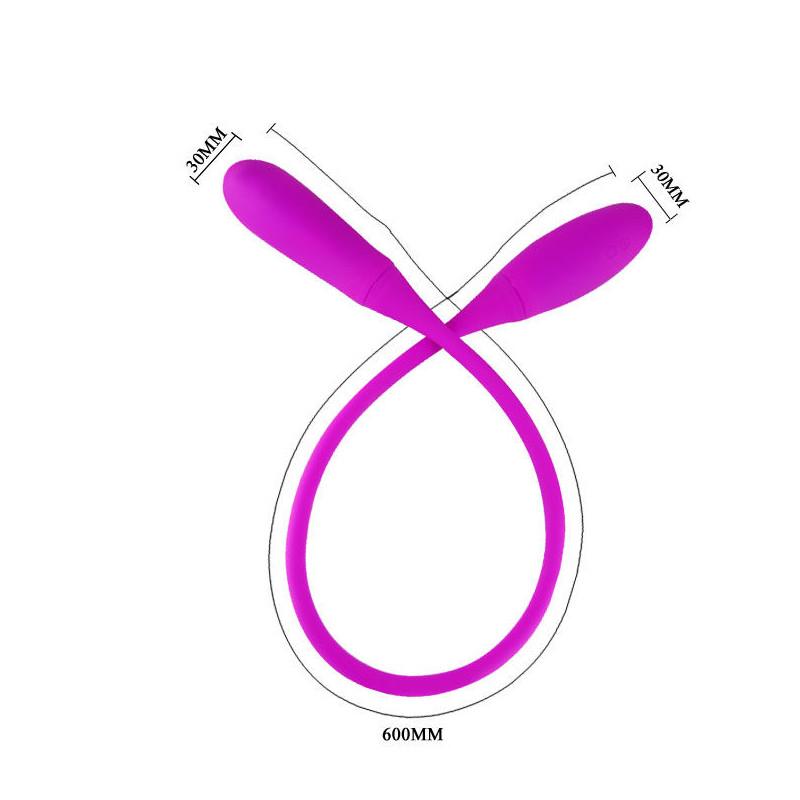 PRETTY LOVE SMART SNAKY VIBE VIBRADOR 7 V 3 TICKLING