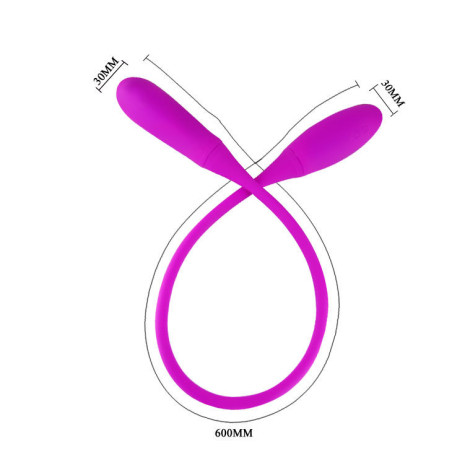 PRETTY LOVE SMART SNAKY VIBE VIBRADOR 7 V 3 TICKLING