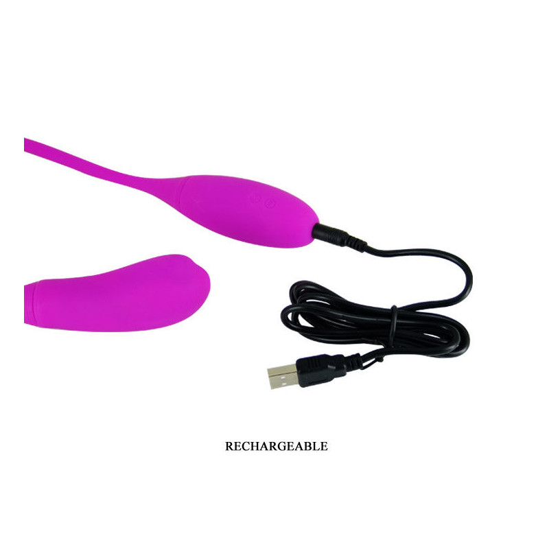 PRETTY LOVE SMART SNAKY VIBE VIBRADOR 7 V 3 TICKLING
