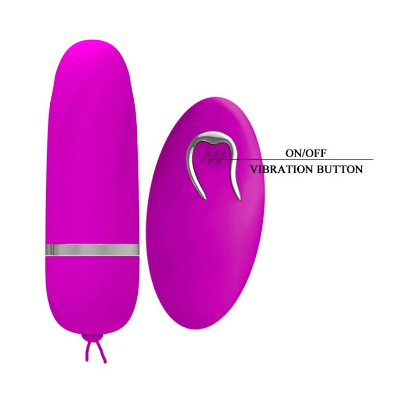 PRETTY LOVE HUEVO VIBRADOR DEBBY CON MANDO