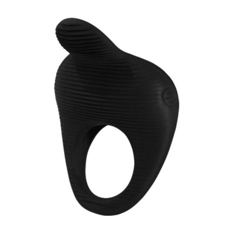 PRETTY LOVE THIMBLE ANILLO VIBRADOR NEGRO