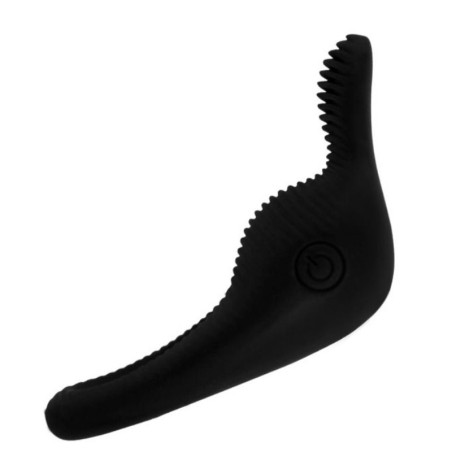 PRETTY LOVE THIMBLE ANILLO VIBRADOR NEGRO