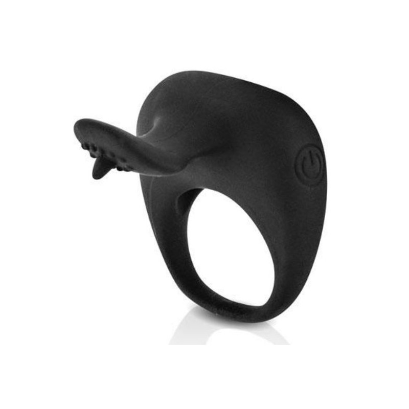 PRETTY LOVE THIMBLE ANILLO VIBRADOR NEGRO