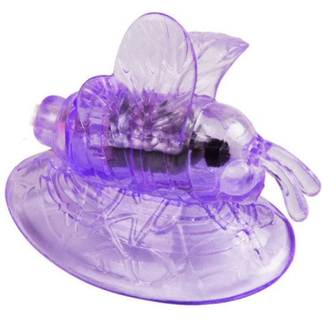 BAILE MARIPOSA VIBRADORA ESTIMULACION CLITORIS LILA