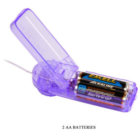 BAILE MARIPOSA VIBRADORA ESTIMULACION CLITORIS LILA