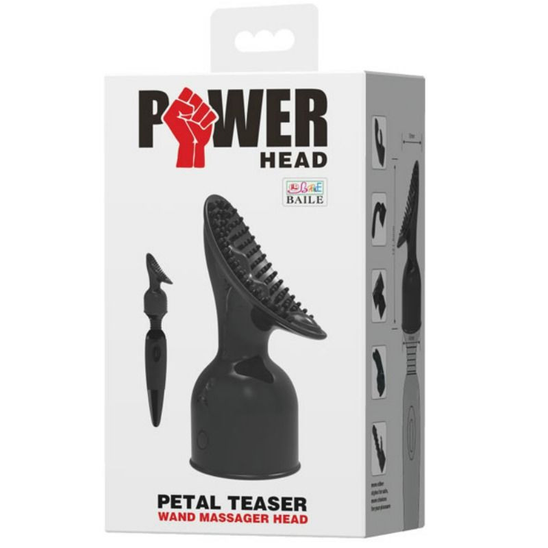 BAILE POWER HEAD CABEZAL INTERCAMBIABLE PARA MASAJEADOR ESTIMULACION CLITORIS