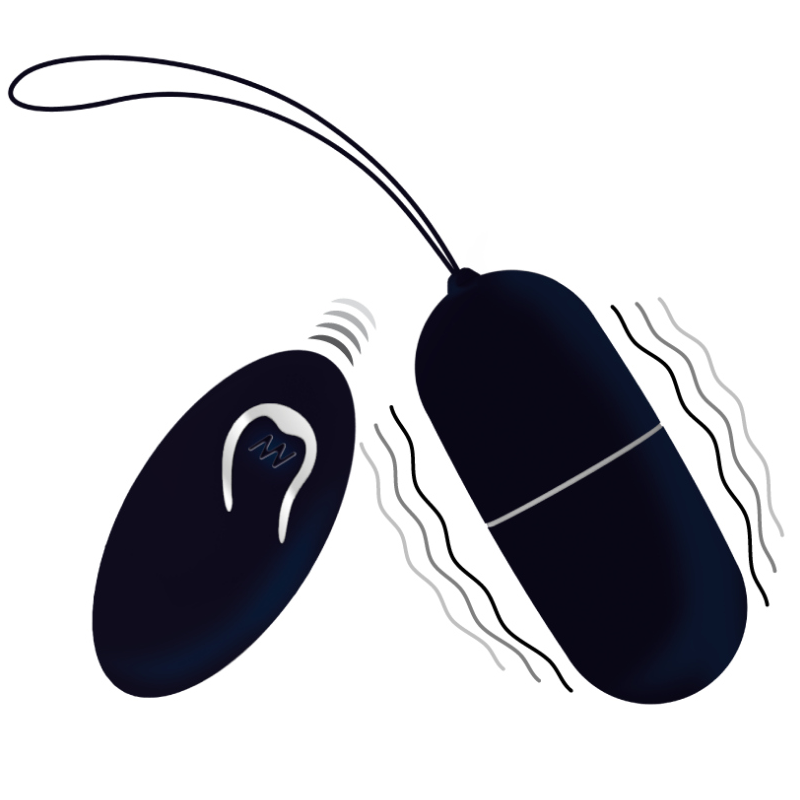 INTENSE FLIPPY I HUEVO CONTROL REMOTO NEGRO