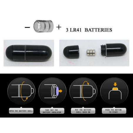 BAILE BRAVE MAN FUNDA REALISTICA PENE CON RABBIT 165 CM NEGRO