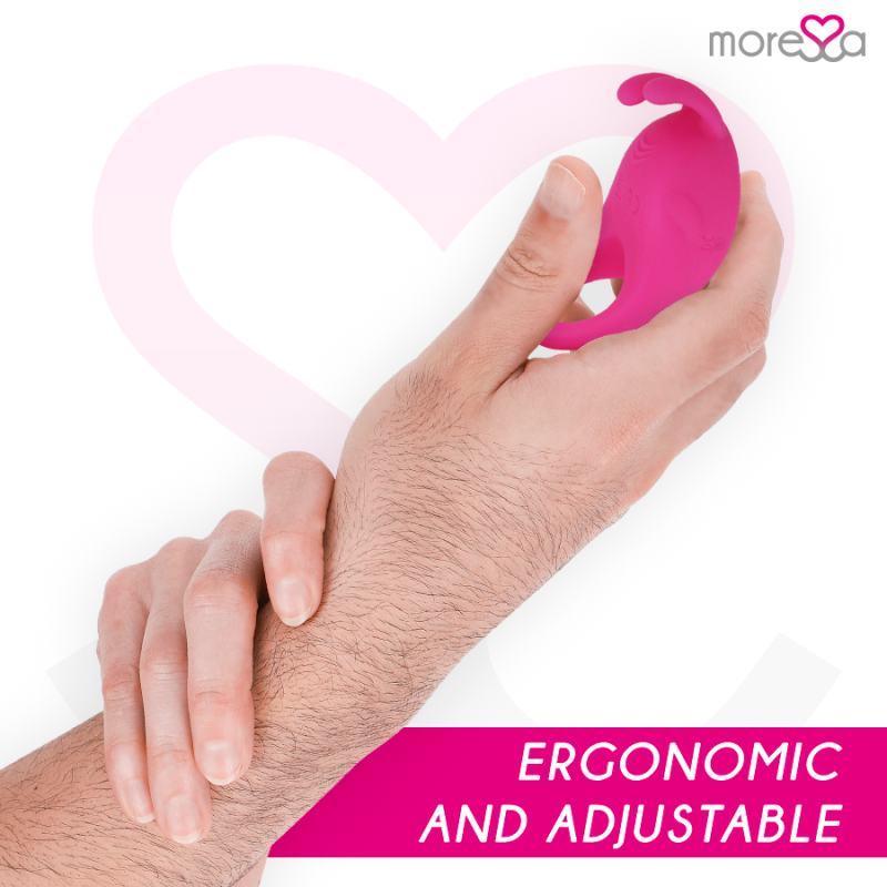 MORESSA BRAD PREMIUM SILICONE RECARGABLE ROSA