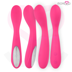 MORESSA DRUSO MASAJEADOR DUO PUNTO G Y SUERO PELVICO PREMIUM SILICONE RECARGABLE 2