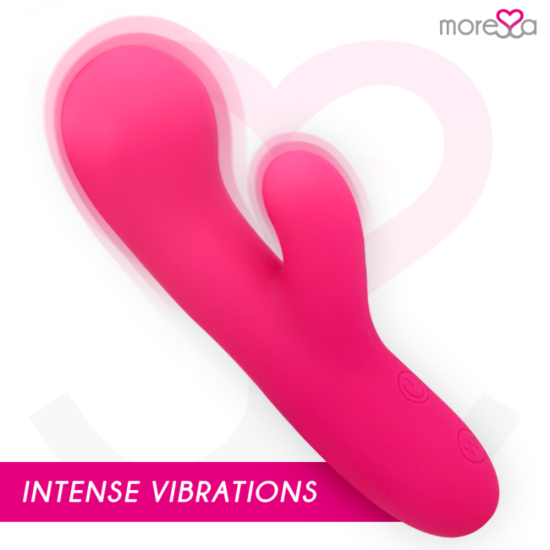 MORESSA JERRY CLIP VIBRADOR PUNTO G Y CLITORIS PREMIUM SILICONE RECARGABLE