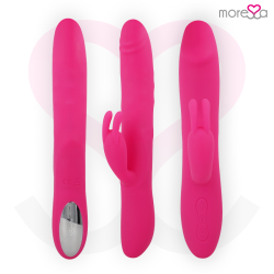 MORESSA MOLLY IMPULSOR UPDOWN Y POTENTE VIBRACION PREMIUM SILICONE RECARGABLE 2