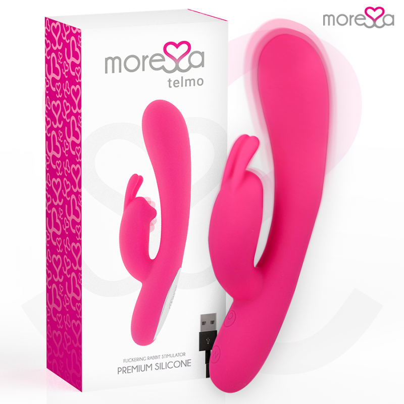 MORESSA TELMO TICKLING CLITORIAL PREMIUM SILICONE RECARGABLE