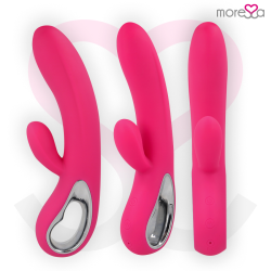 MORESSA TROY MASAJEADOR PUNTO G Y CLITORIS PREMIUM SILICONE RECARGABLE 2