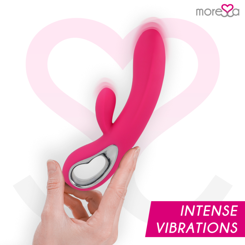 MORESSA TROY MASAJEADOR PUNTO G Y CLITORIS PREMIUM SILICONE RECARGABLE