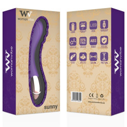 WOMANVIBE SUNNY VIBRADOR RECARGABLE SILICONA 2