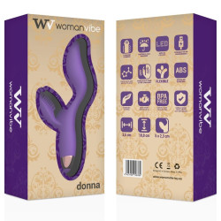 WOMANVIBE DONNA VIBRADOR SILICONA RECARGABLE 2