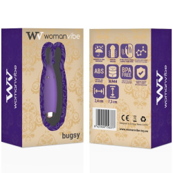 WOMANVIBE BUGSY ESTIMULADOR RABBIT SILICONA 2