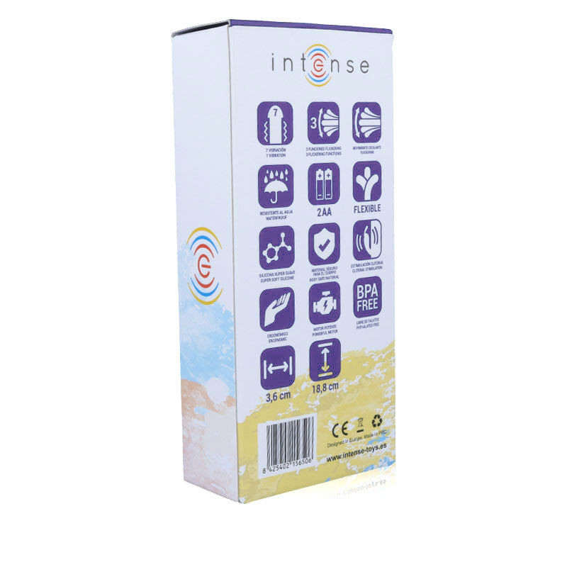 INTENSE SUSY VIBRADOR OSCILANTE SILICONA RABBIT LILA