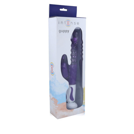 INTENSE GUPPY VIBRADOR ROTADOR LILA