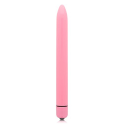GLOSSY SLIM VIBRADOR ROSA 2