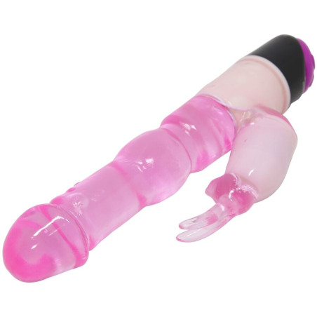 BAILE WAVES OF PLEASURE FANTASY VIBRADOR CON RABBIT 23 CM