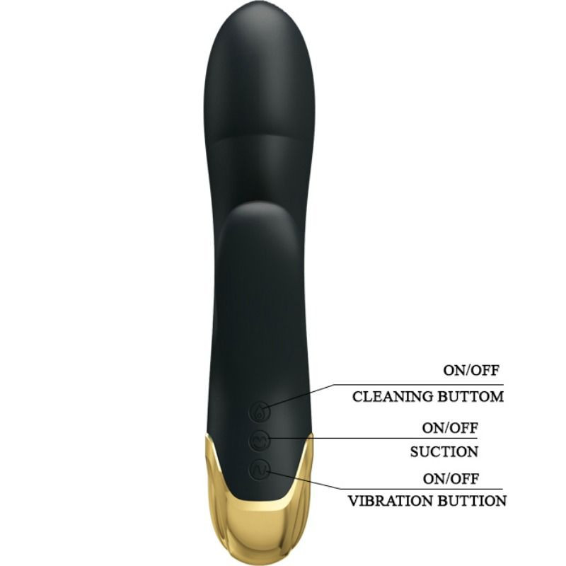 PRETTY LOVE SMART NAUGHTY PLAY VIBRACION Y SUCCIONADOR