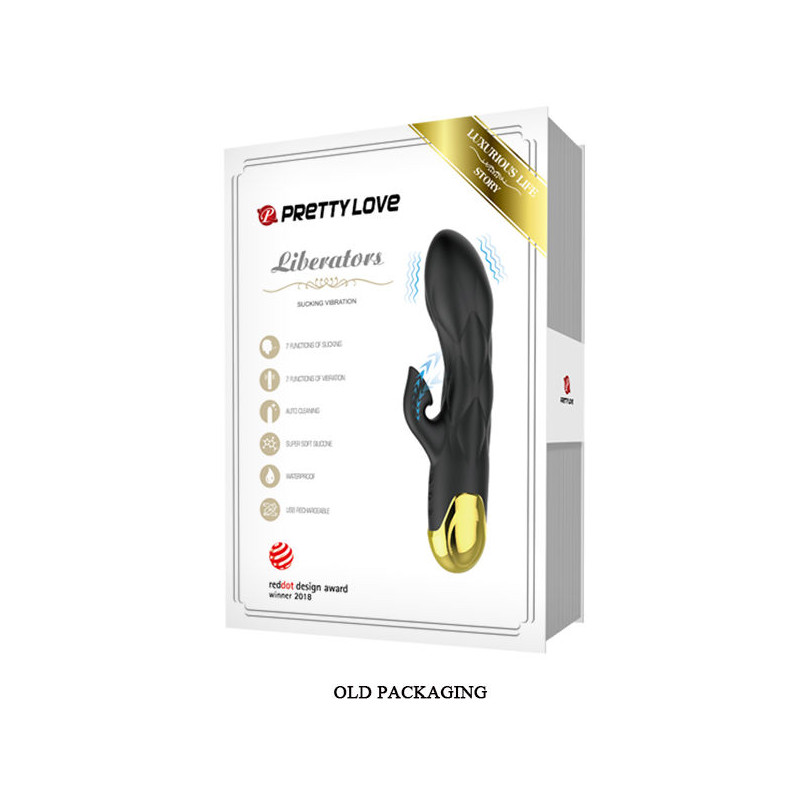 PRETTY LOVE SMART NAUGHTY PLAY VIBRACION Y SUCCIONADOR