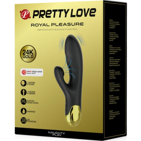 PRETTY LOVE SMART NAUGHTY PLAY VIBRACION Y SUCCIONADOR
