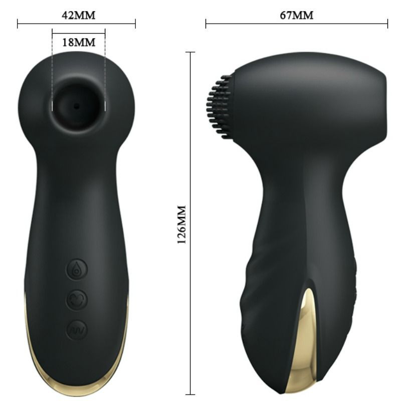 PRETTY LOVE SMART HAMMER VIBRACION Y SUCCIONADOR