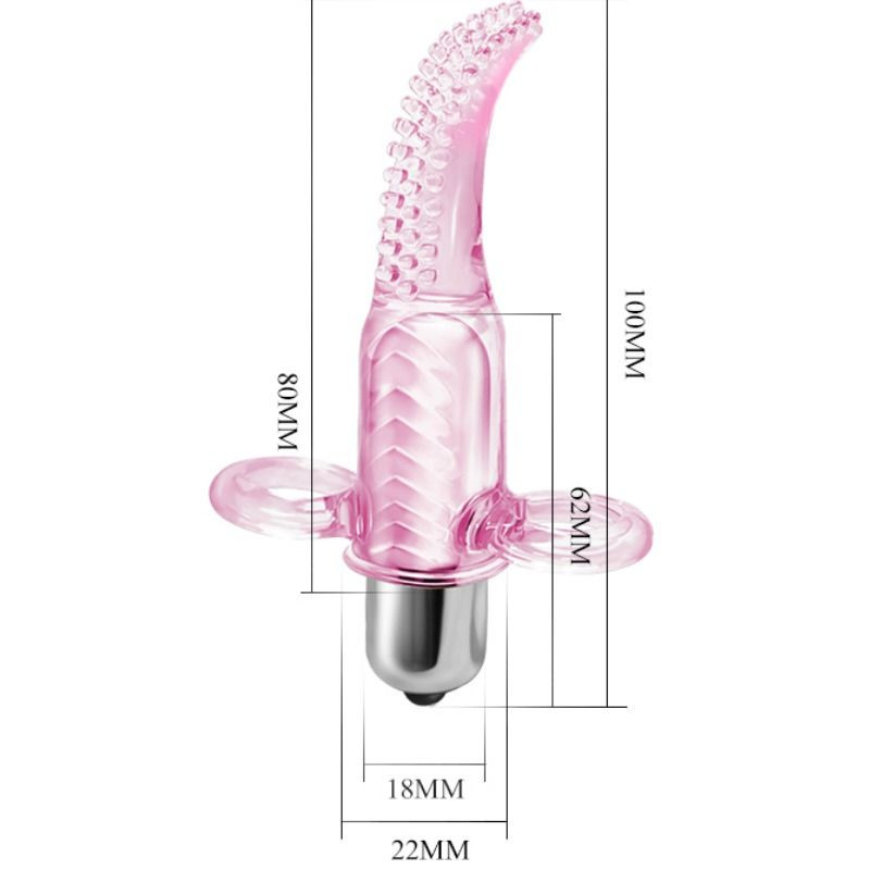 BAILE VIBRO FINGER DEDAL ESTIMULADOR