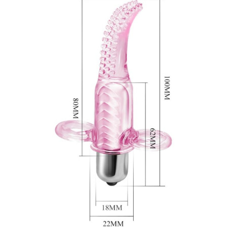 BAILE VIBRO FINGER DEDAL ESTIMULADOR