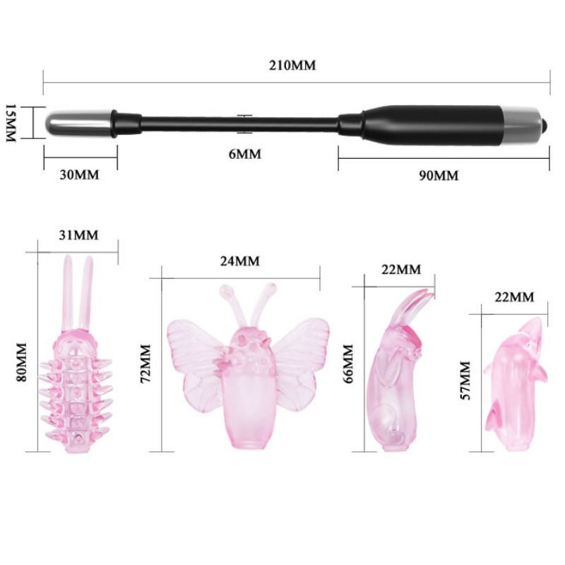 BAILE WIZARD MAGIC WAND ESTIMULADOR CON VIBRACION