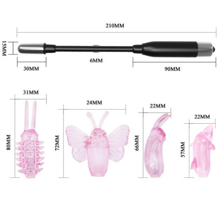 BAILE WIZARD MAGIC WAND ESTIMULADOR CON VIBRACION