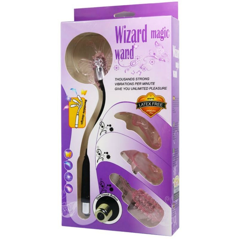 BAILE WIZARD MAGIC WAND ESTIMULADOR CON VIBRACION